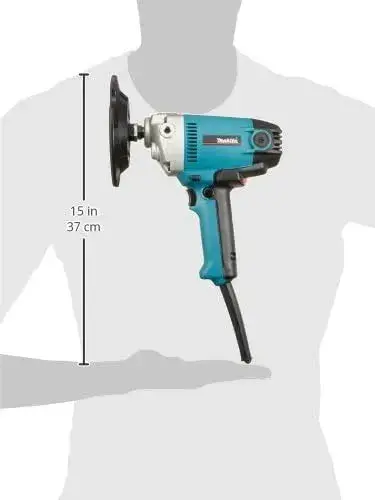 7-Inch Corded Vertical Polisher – Precision Angle Grinder Alternative for Detailing and Surface Finishing (Blue)
