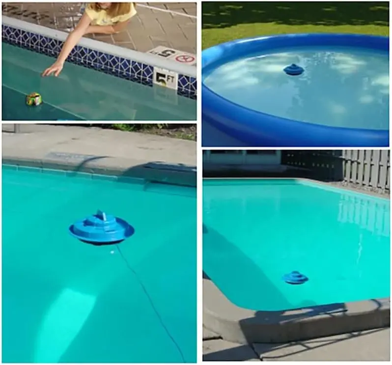 ASTM F2208-Certified Floating Pool Alarm – Surface-Mount Safety Alarm for In-Ground and Above-Ground Pools with Adjustable Sensitivity and Quiet Operation