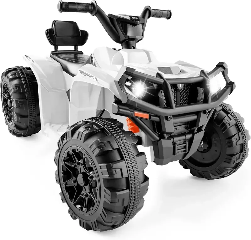 Best Choice Products 12V Kids’ Electric ATV Ride-On – 4-Wheel Quad with Bluetooth Speaker & Safety Features