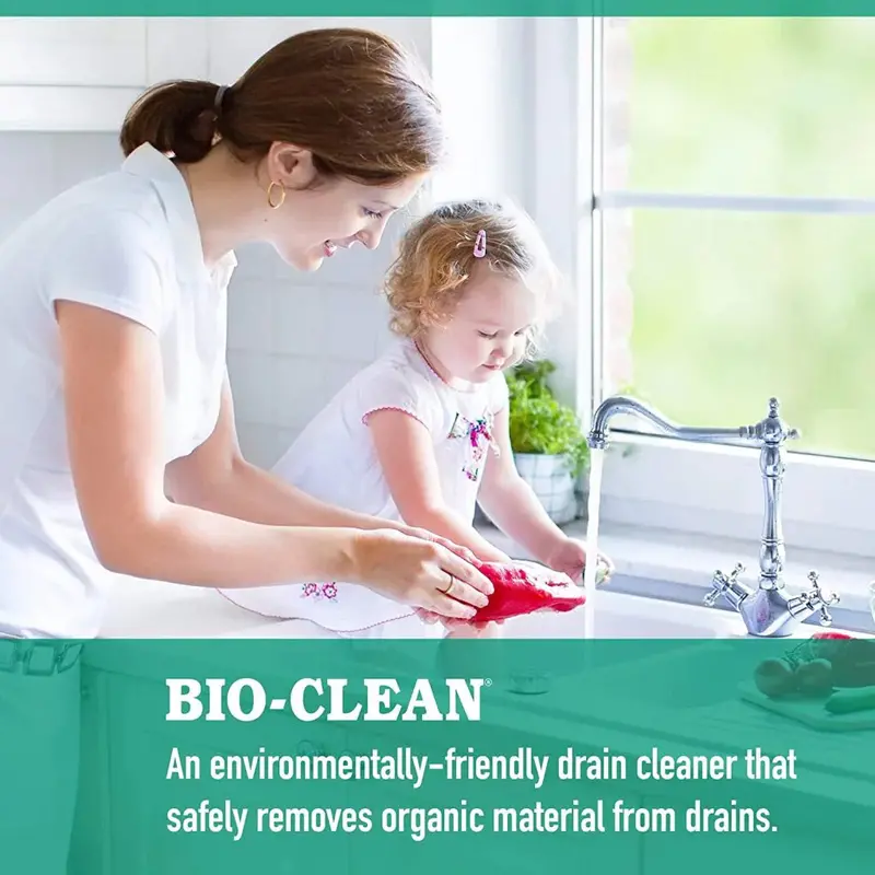 Bio-Clean Enzyme Drain Cleaner – Septic-Safe, Eco-Conscious Clog Remover