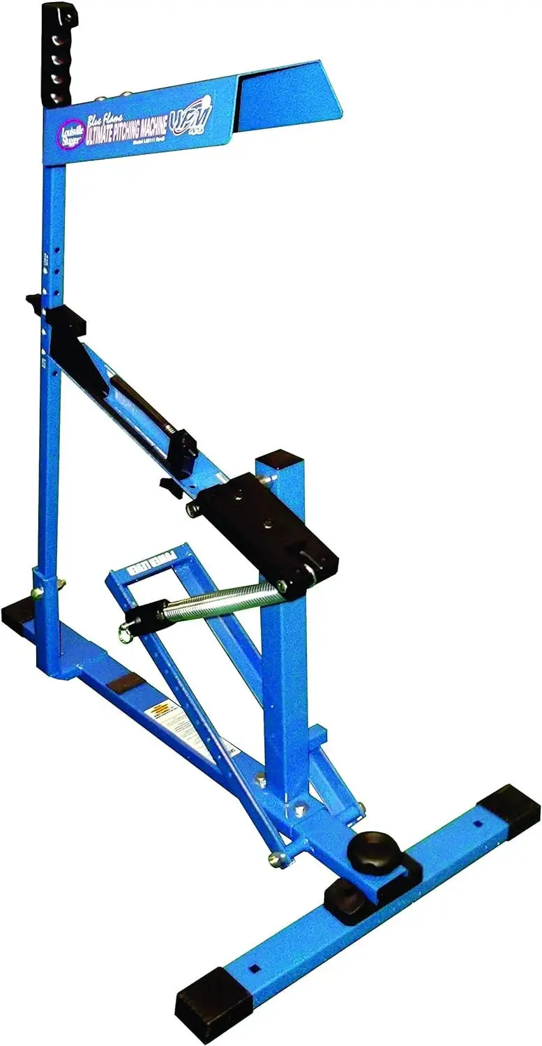 Blue Flame Adjustable Baseball Pitching Machine – Velocity & Trajectory Control for Youth and Adult Training 2
