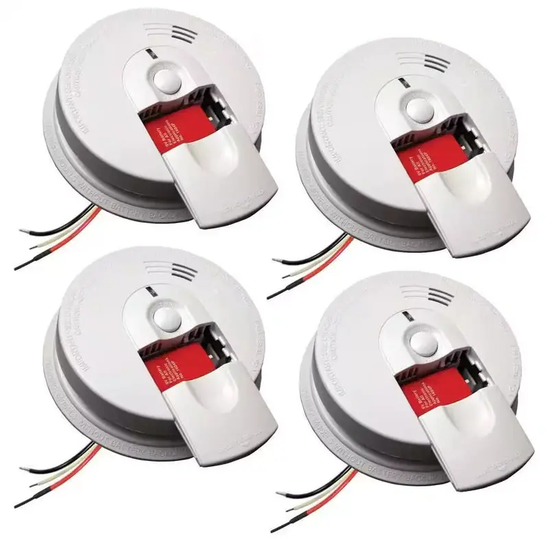 Firex Ionization Smoke Detector Pack – Hardwired 4-Unit Set for Reliable Home Safety