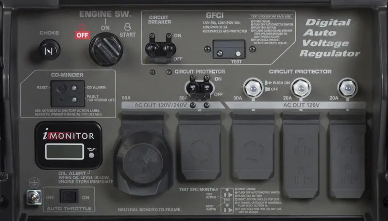 Honda EB10000G Heavy-Duty Portable Generator – 10kW Output, CO-MINDER Safety System, and Rugged Industrial Build
