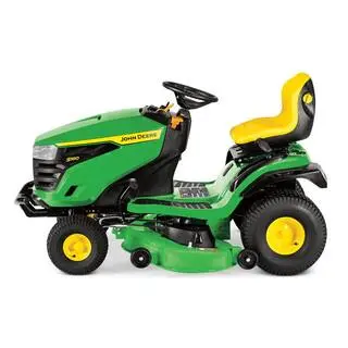 John Deere S160 Premium Gas-Powered Lawn Tractor – 48" Cutting Width, ELS Deck System, and Responsive Hydrostatic Drive