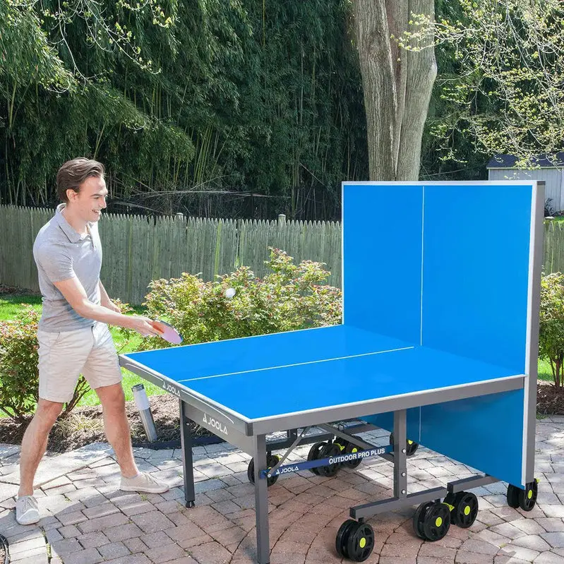 JOOLA Nova Pro Plus Corrosion-Resistant Ping Pong Table – Compact Folding Construction for Year-Round Outdoor Use