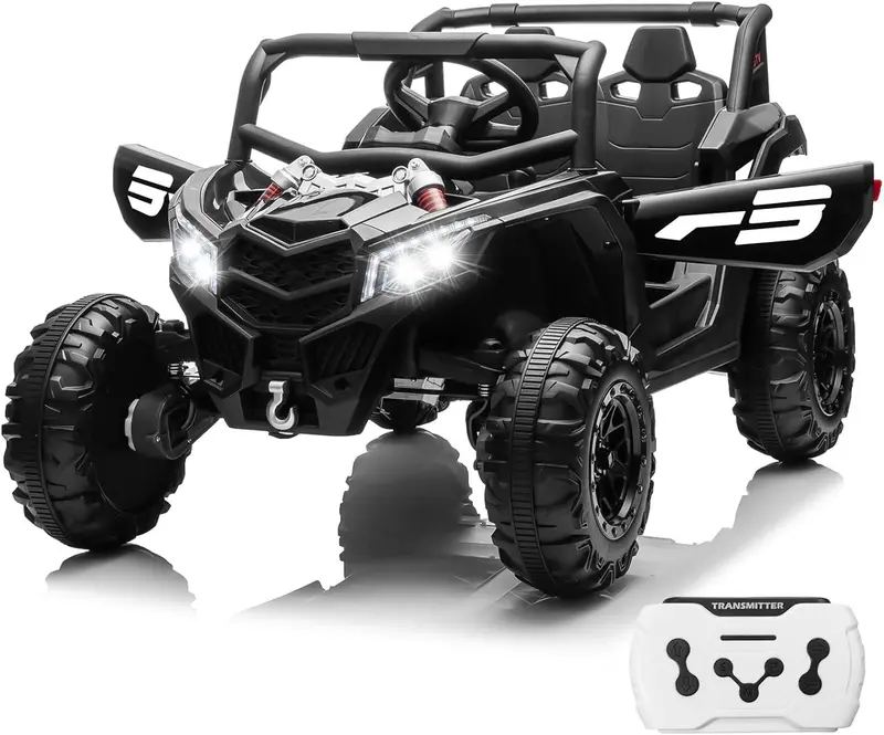 JOYRACER Bluetooth 4WD RC Car for Kids – MP3 Playback, LED Headlights & Enhanced Shock Absorption