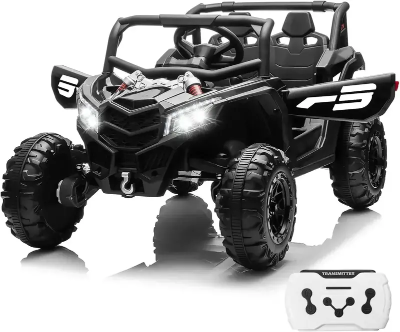JOYRACER Remote-Controlled Kids' RC Car Featuring 4x150W Motors & Bluetooth Audio