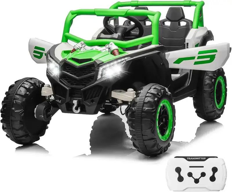 JOYRACER Remote-Controlled Kids' RC Car Featuring 4x150W Motors & Bluetooth Audio
