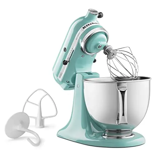 KitchenAid Artisan 5-Quart Mixer – Premium Tilt-Head Model Includes Removable Pouring Shield Accessory