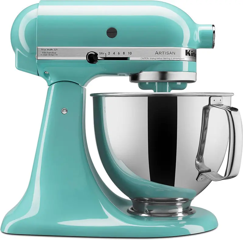 KitchenAid Artisan 5-Quart Stand Mixer with Pouring Shield – Tilt-Head Design for Controlled Ingredient Addition