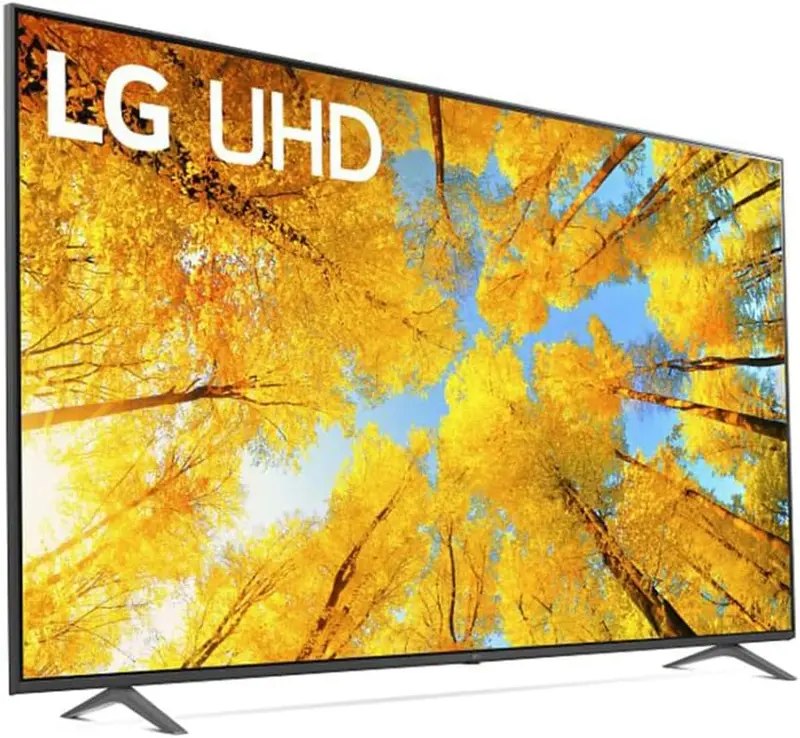 LG UQ7590 Series 86" 4K Smart TV – Advanced AI Picture Engine, Integrated Alexa Voice Control, Modern Grey Chassis