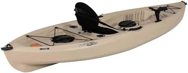 Lifetime Tamarack Angler 100 Kayak Set – Includes Two Kayaks and Matching Paddles