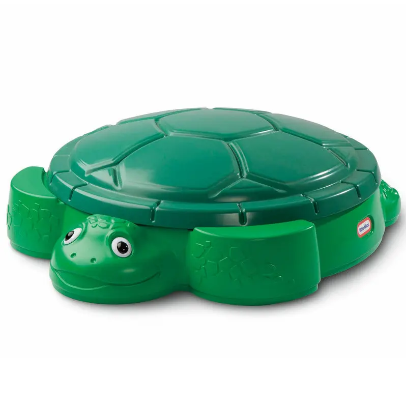 Little Tikes Classic Turtle Sandbox – Durable Outdoor Sand Play Center for Kids