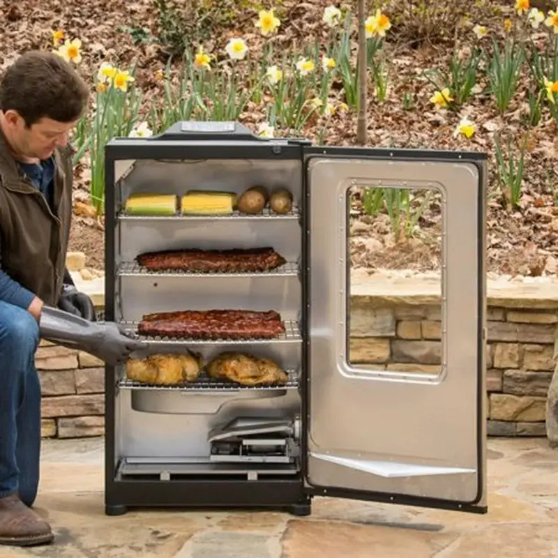 Masterbuilt 40-Inch Bluetooth-Enabled Electric Smoker with Stainless Steel Body 2
