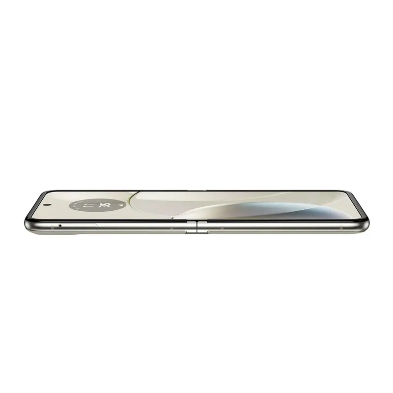 Motorola razr 2023 Foldable Phone — Unlocked Vanilla Cream Model, 32MP Camera, Compact Form Factor