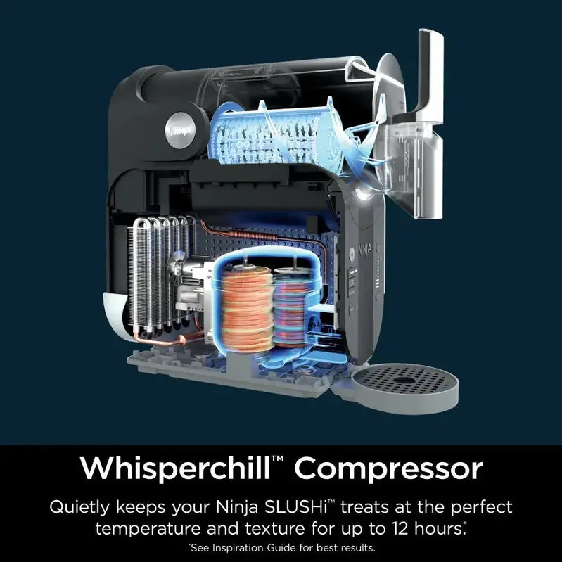 Ninja SLUSHi™ Pro Frozen Beverage Maker – Commercial-Grade Ice Crushing, User-Friendly Interface, Sleek Matte Black Design