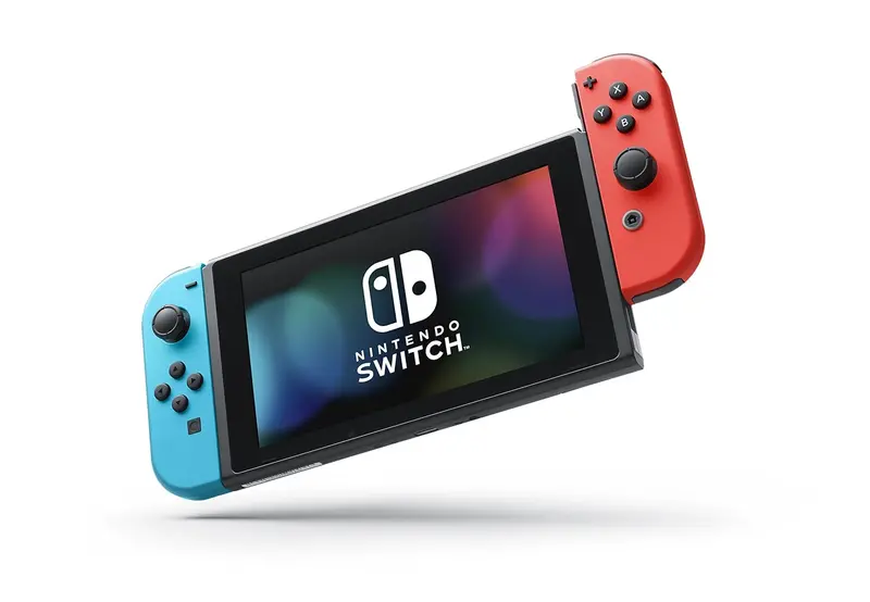 Nintendo Switch Console — Neon Blue and Red Joy-Con Edition