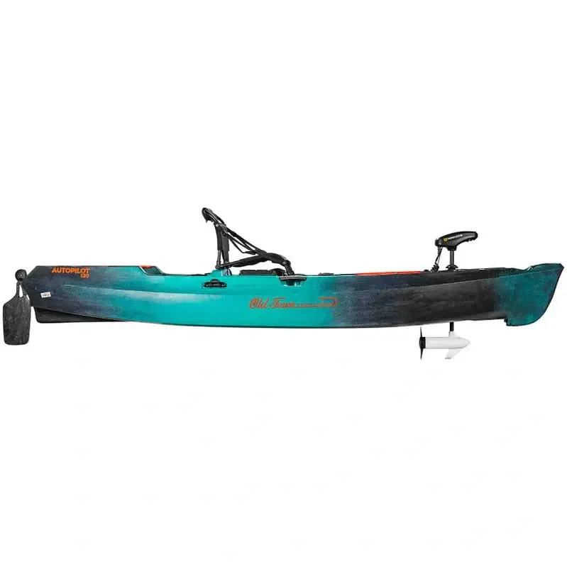 Old Town Sportsman AutoPilot 120 Motorized Fishing Kayak – 12-Foot Angler-Ready Design with Integrated Minn Kota Trolling Motor