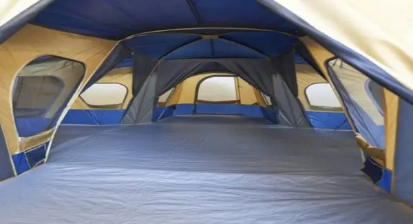 Ozark Trail 14-Person Base Camp Cabin Tent – Spacious Modular Shelter with Interior Room Dividers