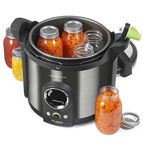 Presto Digital Pressure Canner – 12-Quart Stainless Steel Model with Smart Controls