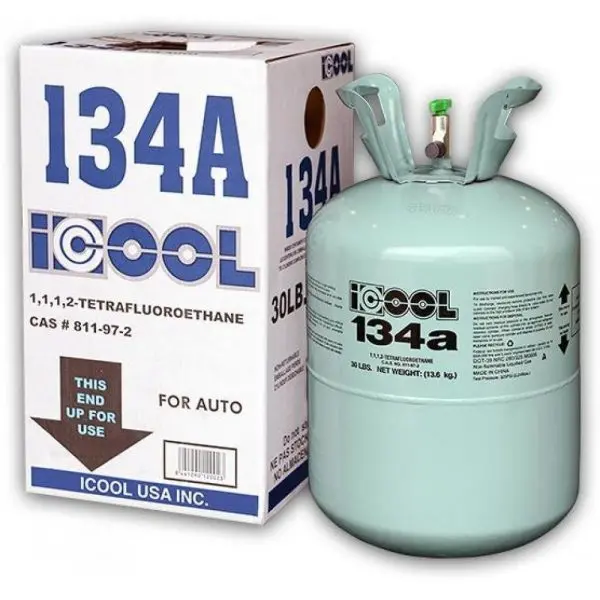R-134A Refrigerant – 30 lb Net Weight Cylinder Compatible with Vehicle A/C and Residential Refrigeration