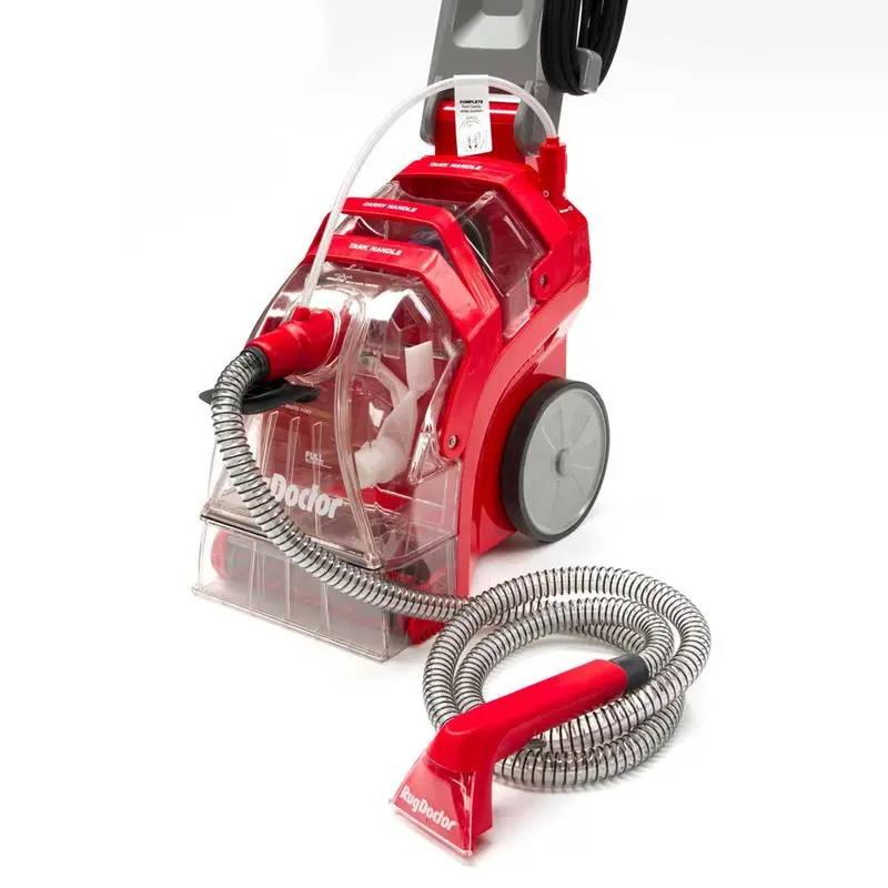 Rug Doctor Deep-Clean Carpet Cleaning Machine – Comes with Two 1-Liter Detergent Bottles