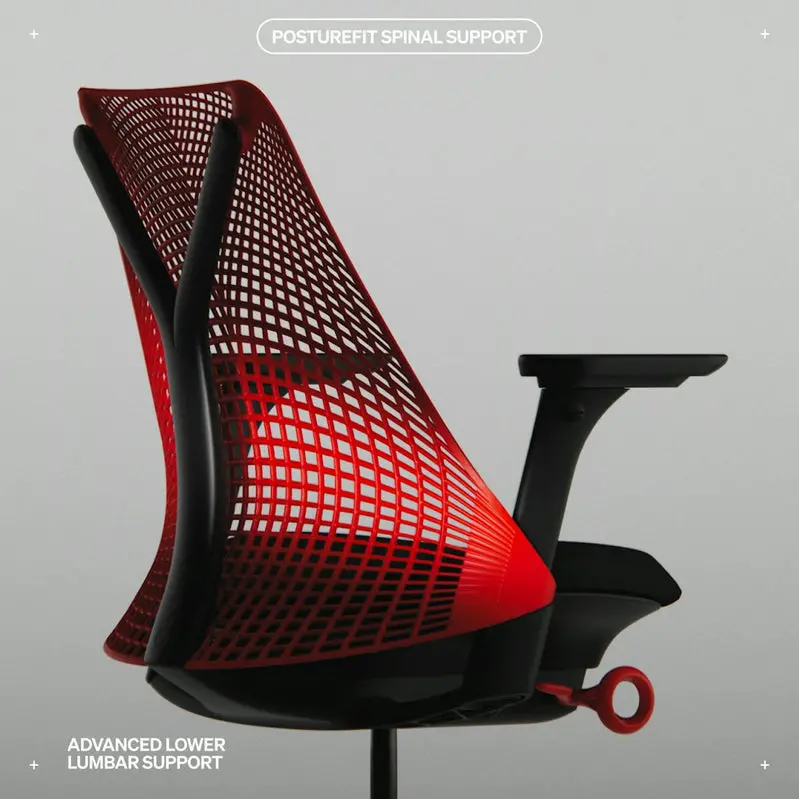 Sayl Mesh Gaming Chair – Ergonomic Design with Adjustable Lumbar Support