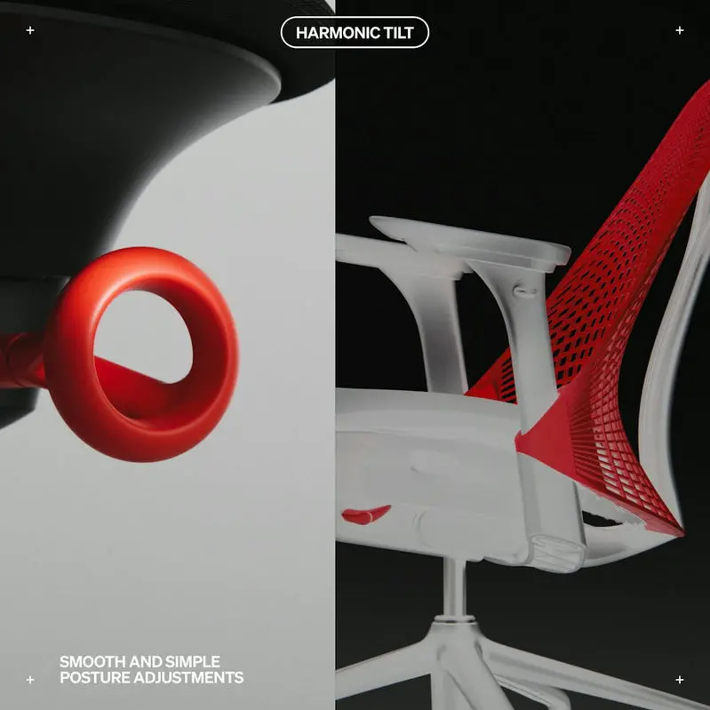 Sayl Pro Gaming Chair – Breathable Mesh Back, Height & Tilt Adjustment, Racing-Style Base