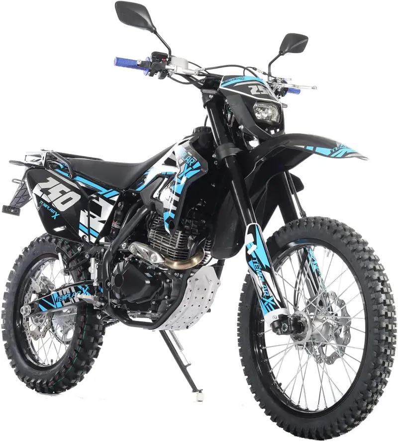 X-PRO Templar X 250cc Off-Road Dirt Bike – Zongshen Engine, 6-Speed Gearbox, LED Lighting, and Lightweight Alloy Wheels