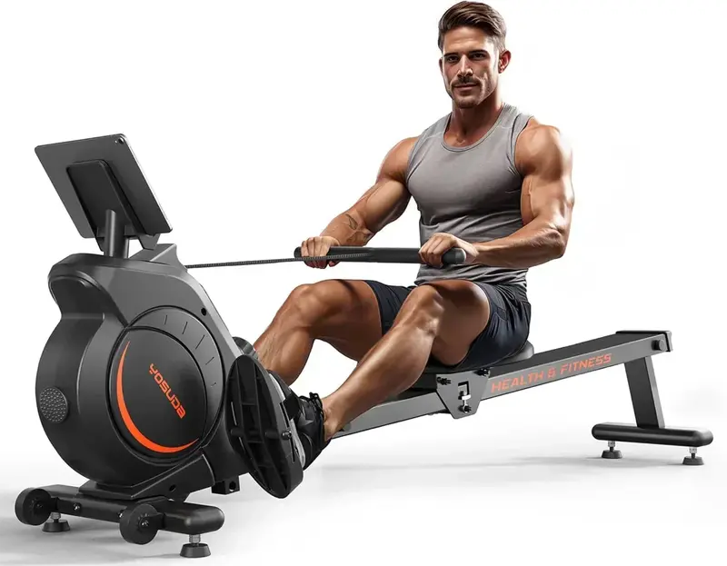 YOSUDA Bluetooth Magnetic Rowing Machine – Quiet, Connected Indoor Rowing Experience 2