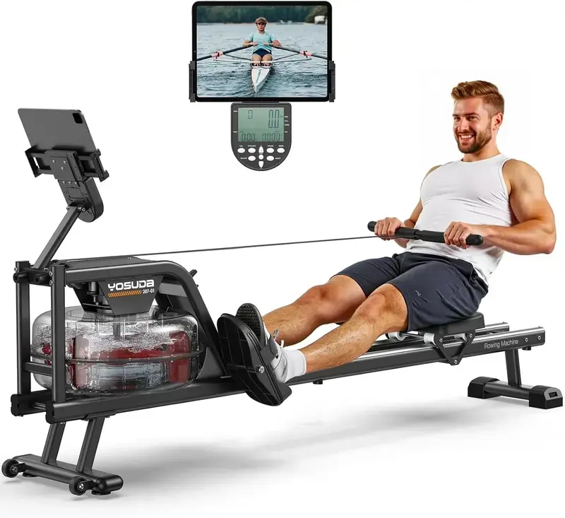 YOSUDA Bluetooth Magnetic Rowing Machine – Quiet, Connected Indoor Rowing Experience
